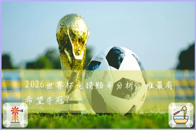 2026世界杯竞猜赔率分析，谁最有希望夺冠？